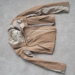 Yigal azrrouel leather jkt, size 2
